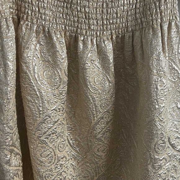 Hill House Home Gold Brocade Athena Nap Dress - Picture 5 of 6